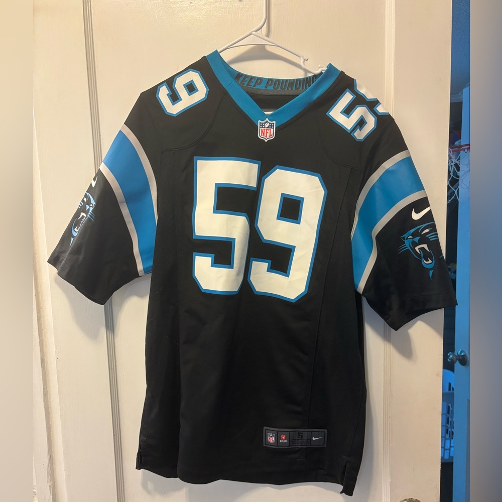 Carolina Panthers Luke Kuechly Nike NFL On Field Jersey
